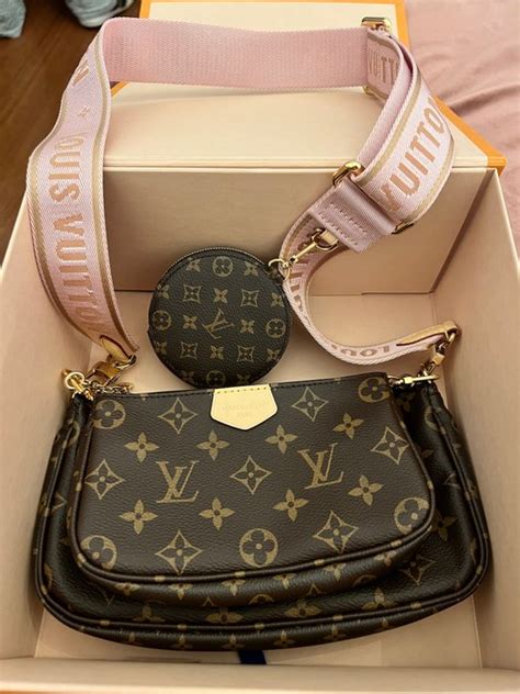 louis vuitton tracolla rosa